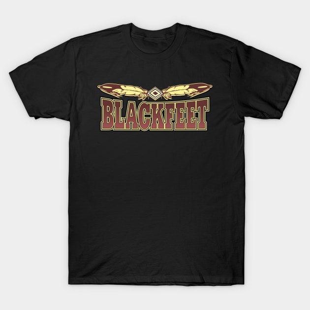 Blackfeet Tribe T-Shirt by MagicEyeOnly